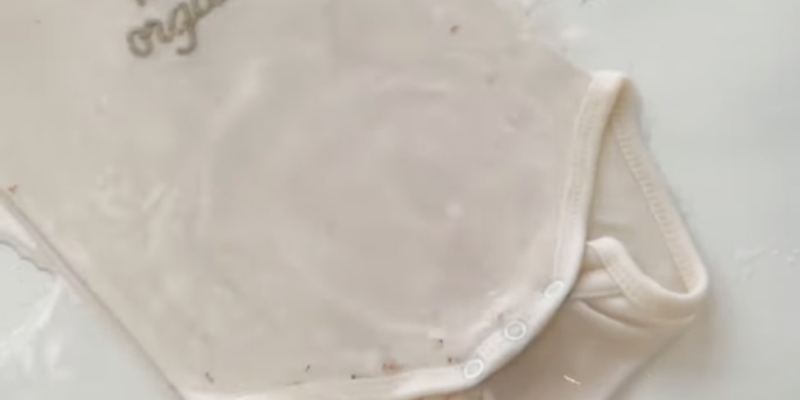 Чем отстирать клубнику с одежды